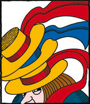 Bareteri - Disegno di Fabrizio Olivetti