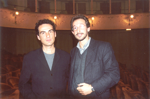 Andrea De Carlo e Riccardo Petito al Teatro Goldoni di Venezia