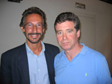 Jay McInerney e Riccardo Petito a Milano